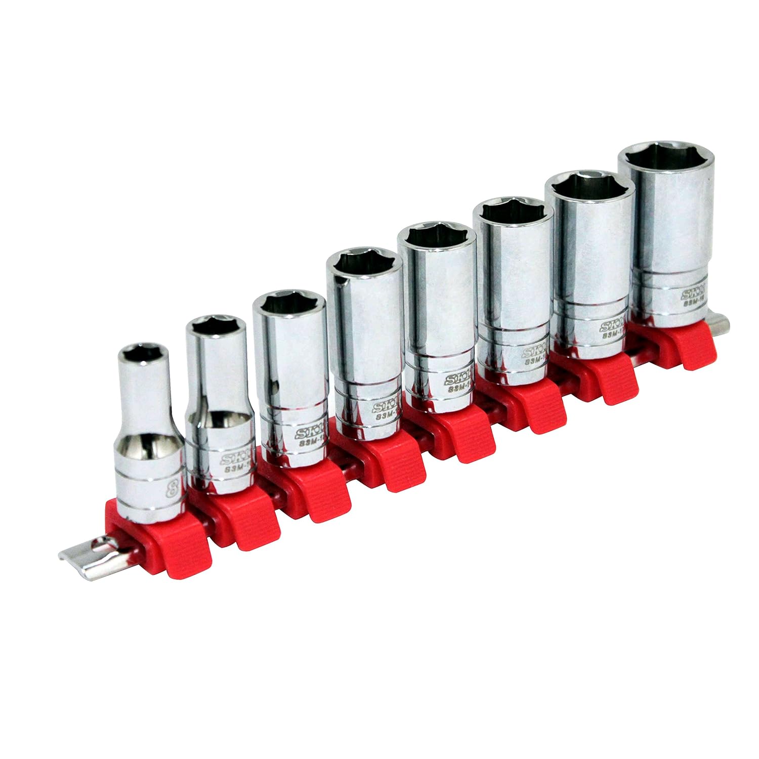 SK11 semideep socket set insertion angle 9.5mm (3/8 inch) 8 · 10 · 12