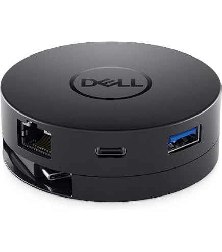 Dell DA305 USB-C 6-in-1 Mobile Multiport Adapter (Gray) - Open Box - View #6