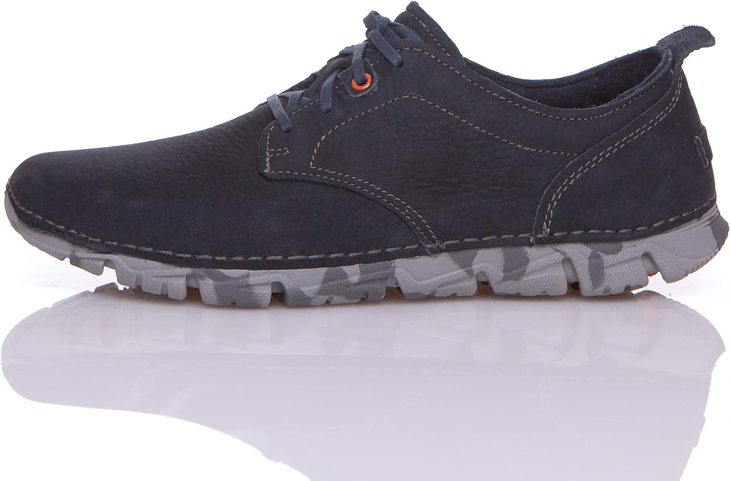 rockport navy blue shoes