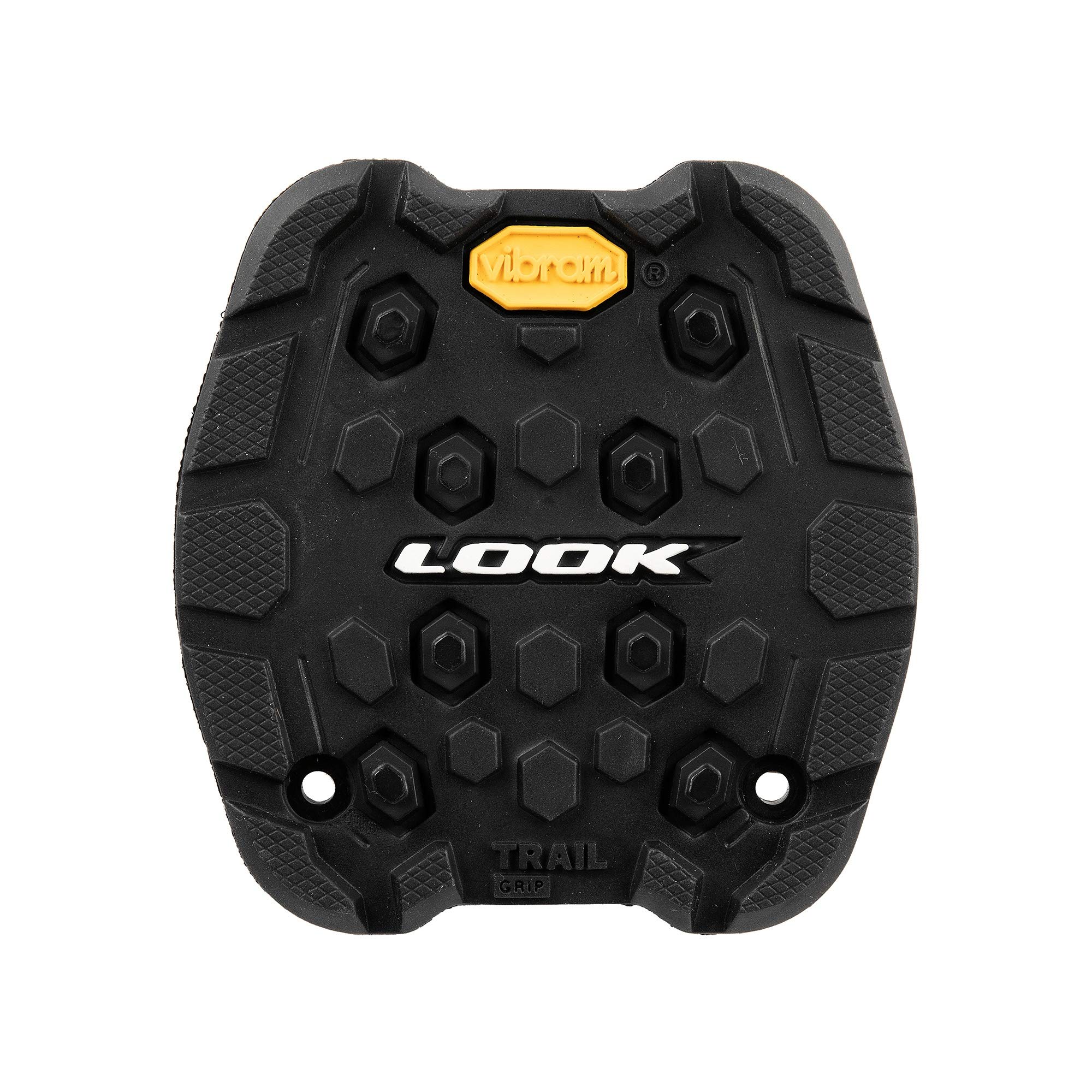 LOOK Cycle - Activ Grip Trail Pad - Compatible with Trail Grip Flat Pedals - Slip-Proof Safety - Innovative Grip Rubber - Exceptional Traction - Black