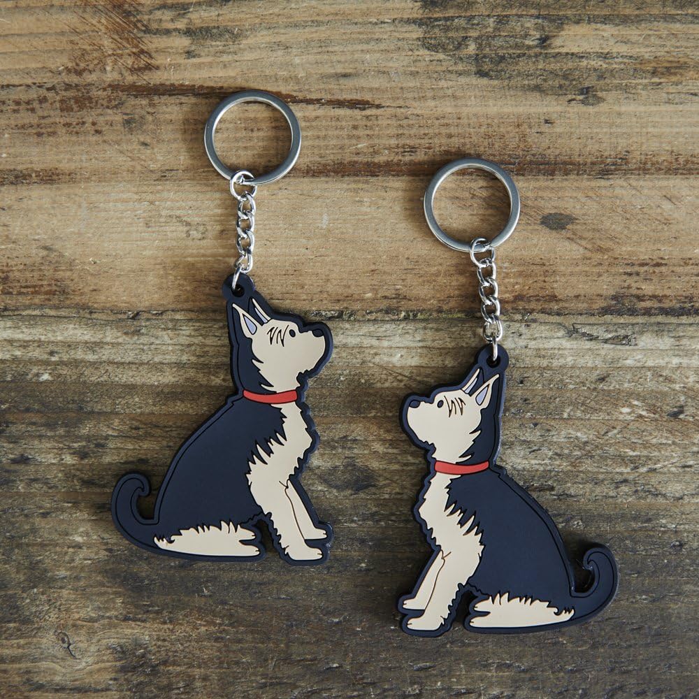Sweet William Yorkshire Terrier Keyring, Black - Image 3