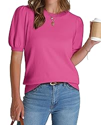 Womens Tops Dressy Casual Short Sleeve Valentine's