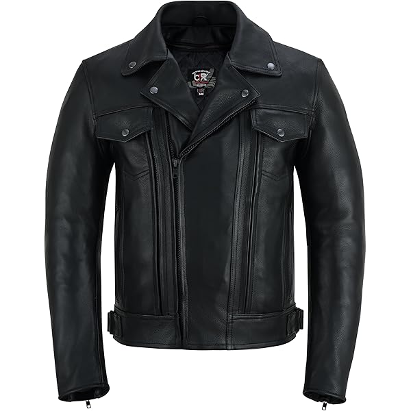 ジャケット・アウター Buffalo Crack Leather Rider Jacket 00 80s Vintage Buffalo Leather Biker Jacket W/ Live to Ride