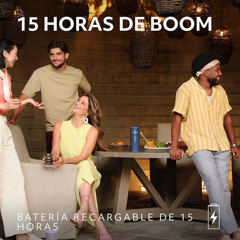 Boom 4, Altavoz Bluetooth portátil Resistente al Agua
