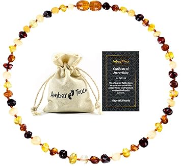 Amazon.com : Amber Necklace (Unisex 