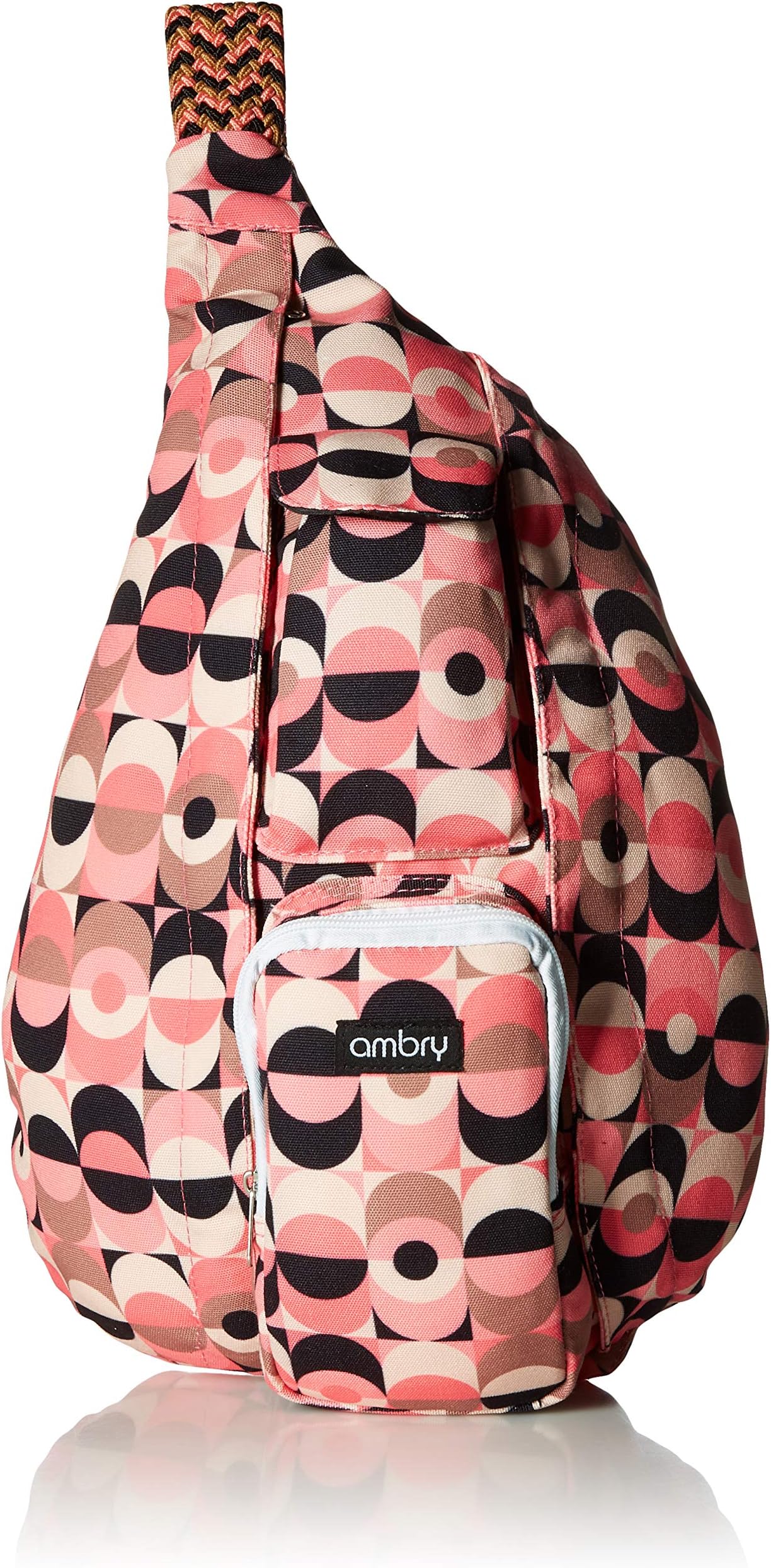 Ambry Rope Sling Bag, Backpack for Women – Canvas Crossbody Shoulder Sling for Travel, Commuting and Hiking