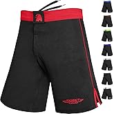 Exxact Sports MMA Shorts, IBJJF Ranked No Gi BJJ Jiu Jitsu Shorts for Men, Boxing, Cross Training & Grappling Shorts