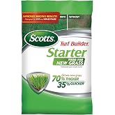 Scotts Turf Builder Starter Fertilizer for New Grass, 15 lbs. | Use When Planting Seed, Covers 5,000 sq. ft.