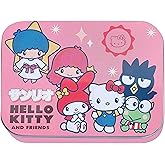 Hello Kitty Friends Kids Bandages – Licensed Metal Tin – 24 Colorful Plasters with Cute Design – Ideal for Backpack, Travel or Purse – First Aid Fun for Children – 1 Pack