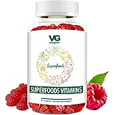 VITA GLOBE Superfood Gummy Vitamins – Immune Health & Antioxidant Support – Daily Wellness Gummies for Adults & Kids – Vegan, Non-GMO, Gluten Free Superfood Supplement – 60 Count