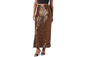 The Drop Women's Adela Sequin Maxi Skirt