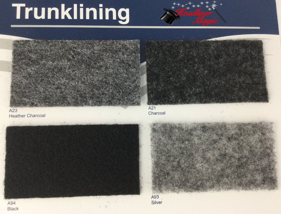 Speaker Box Carpet & TrunkLiner 4 Colors Silver Headliner Magic Body