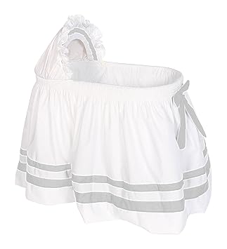 bassinet bedding skirt set