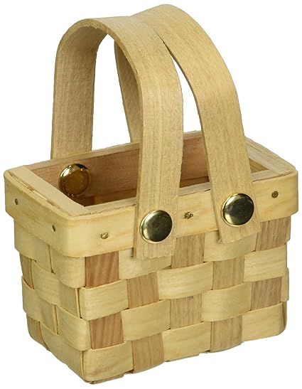 Weddingstar 9155 Mini Woven Picnic Baskets -6