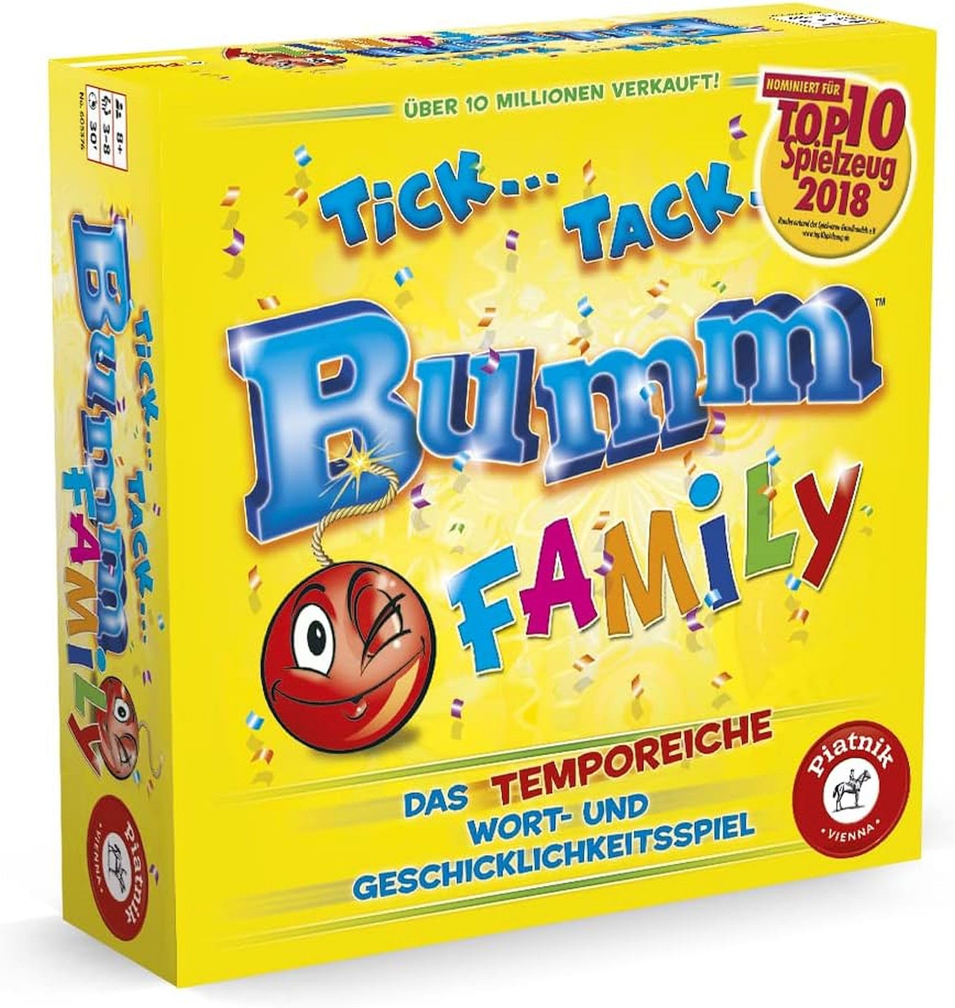 Piatnik PIA06053 Tick Tack Bumm Family 6053