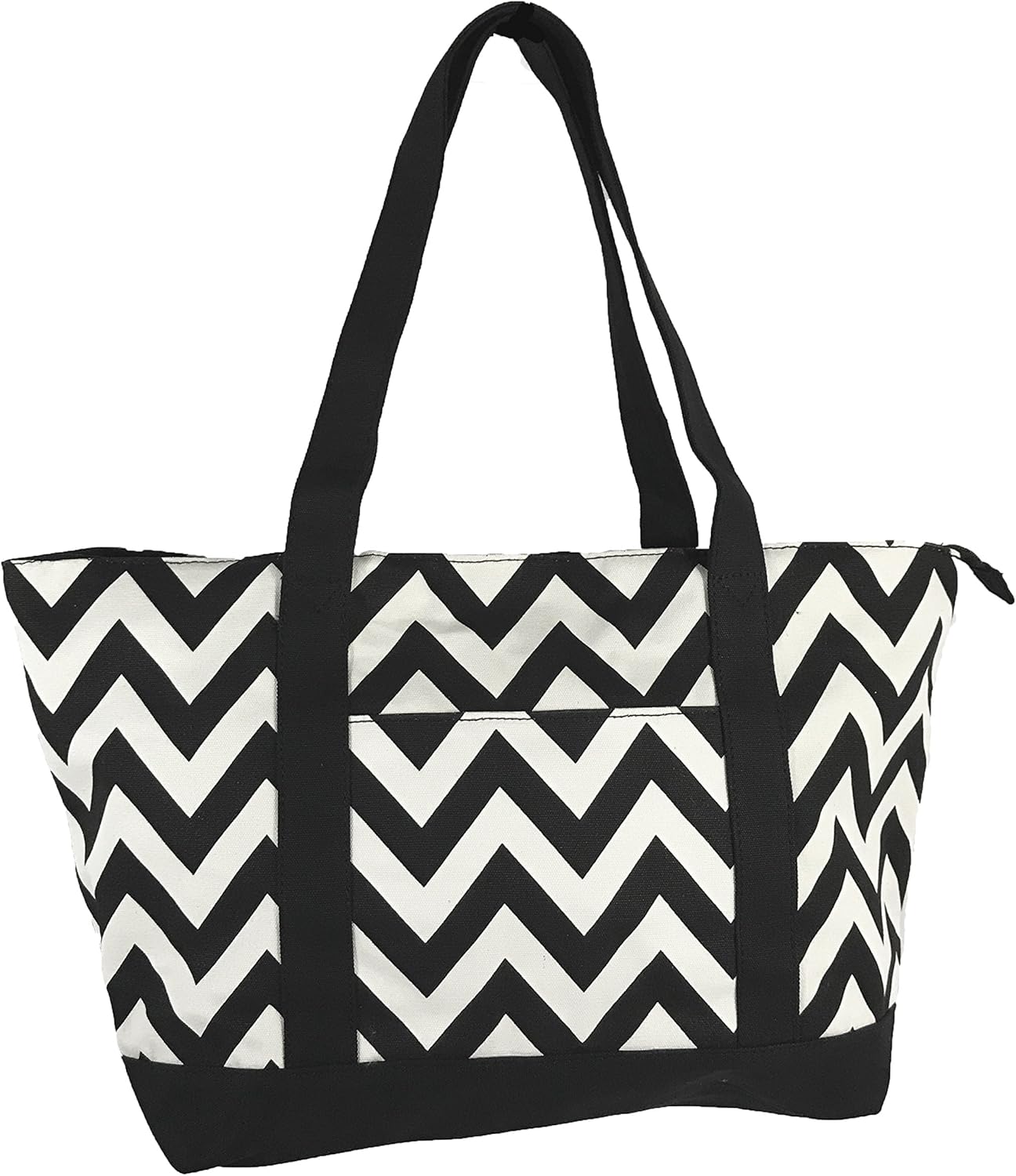 Allgala Extra Large Roomy Premium Canvas Tote Bag with Fashion Prints