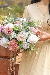 YYHUAWU Artificial Flowers Combo Set Fake Flower