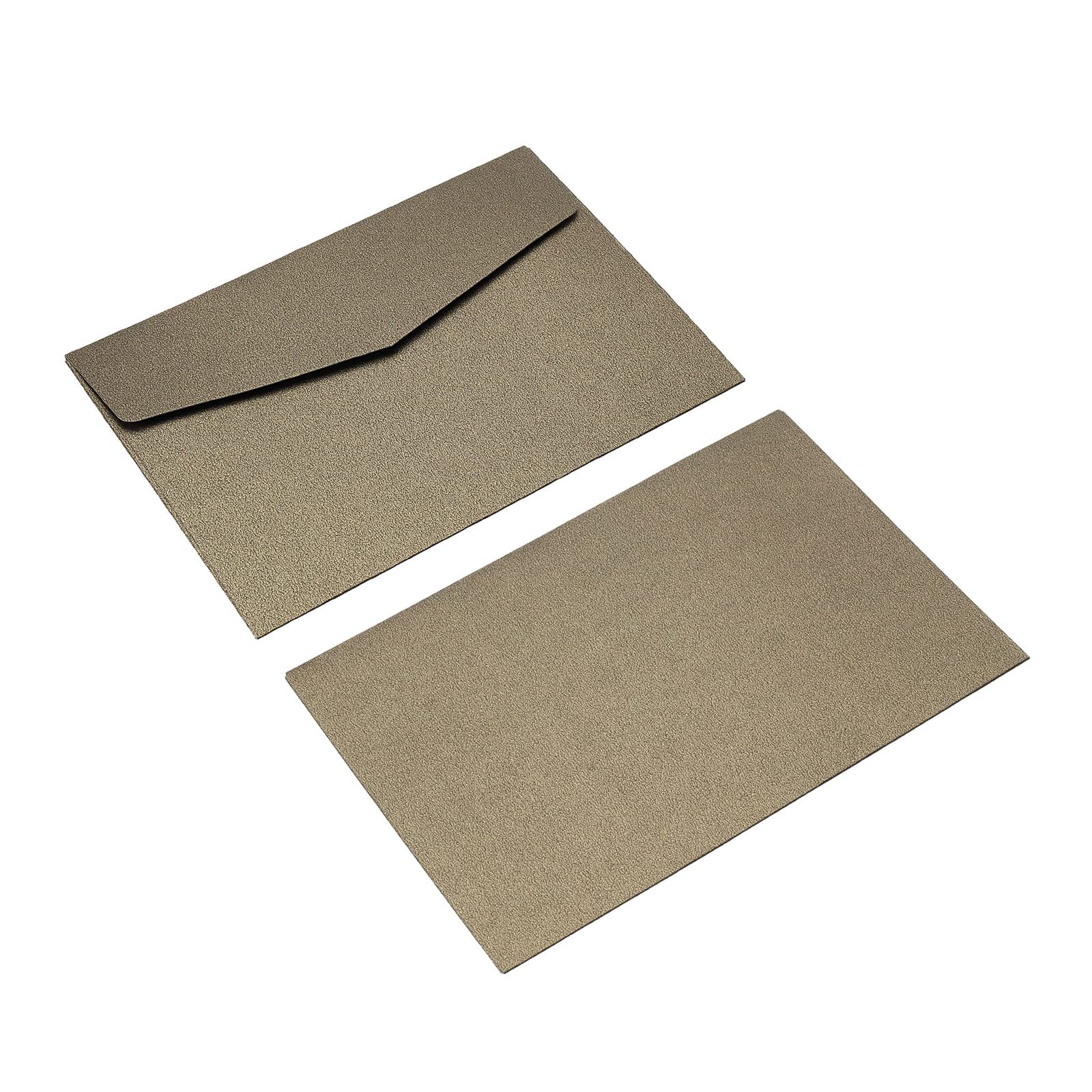 YOKIVE 25 Pack Gift Card Envelopes, Business Greeting Cards Invitations Envelope, Great for Wedding Party(Coffee)