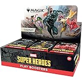 Magic: The Gathering | Marvel Super Heroes Play Booster Box | 30 Packs | Collectible Trading Card Game