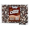 Toffix Coffee Chews, Center-Filled Soft Chewy Candy, 250 Pieces of Individually Wrapped Snacks for Kids & Adults, Coffee Flavored Chewy Candies - 2 Pound Bulk Bag - Pack of 8