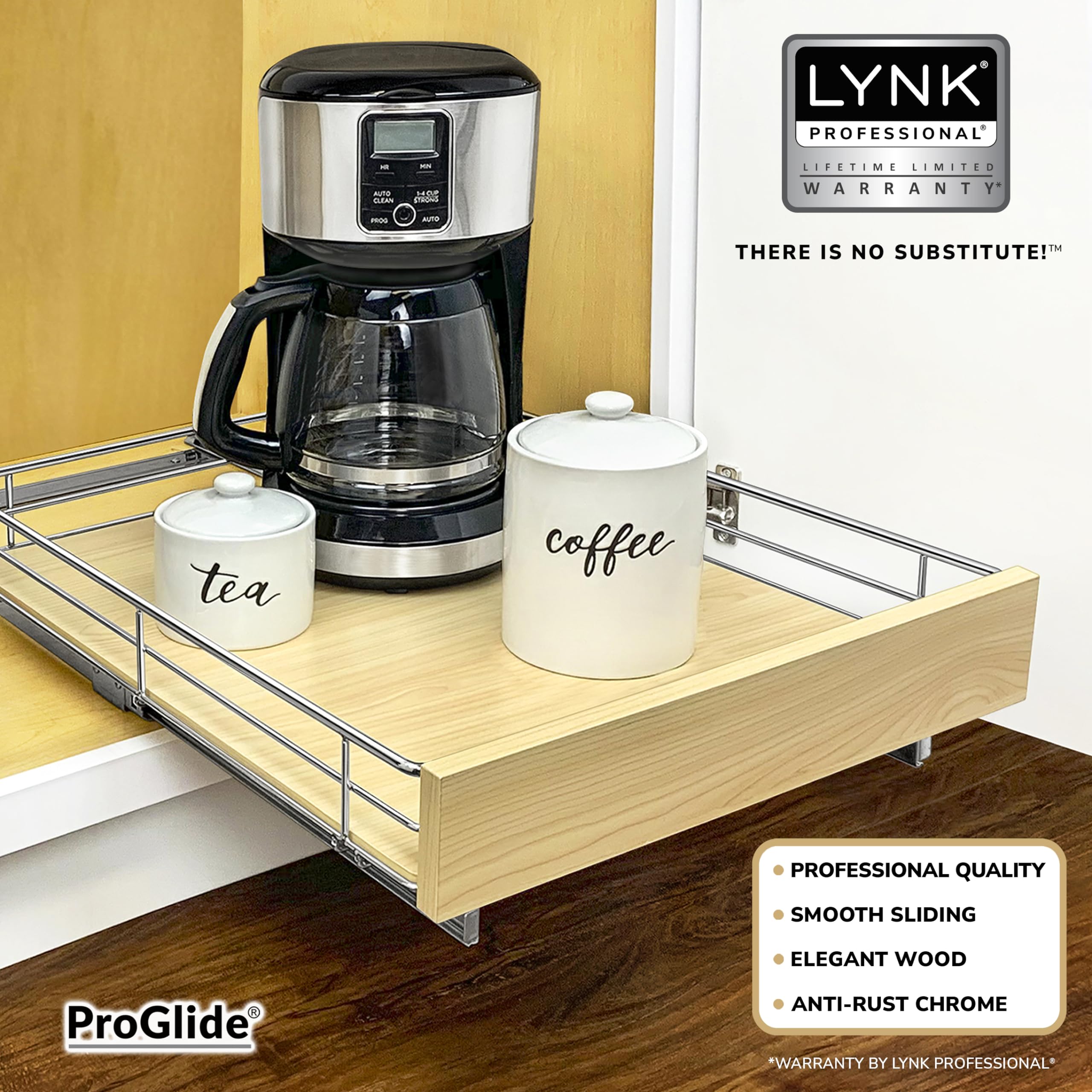 LYNK PROFESSIONAL® SELECT™ Pull Out Cabinet Organizer, 17