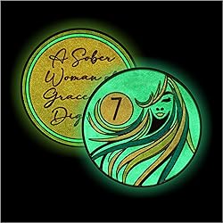 7 Year Sobriety Coin | A Sober Woman Triplate AA