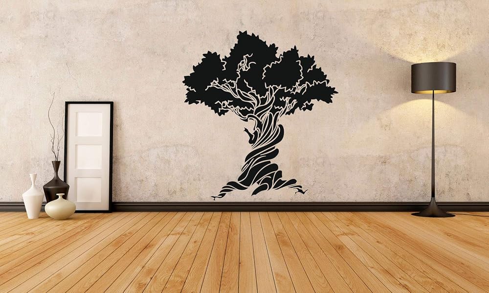 Wall Sticker Tree Massive Oak Nature Branches Forest Vinyl Mural Decal Art Decor