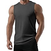 JMIERR Sleeveless Tank Tops Workout Muscle Gym Ribbed Shirt Athletic Bodybuilding T Shirts