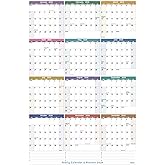 2026 Yearly Wall Calendar - Large Yearly Calendar 2026, Jan 2026 - Dec 2026, 25.2'' x 38.2'' (Open), 2026 Calendar 12 Months, Yearly Wall Calendar 2026 with To-do Lists, Notes, Stickers, All At One Page