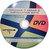 Windows 7 All-in-One All Versions 32/64-Bit Install Boot Recovery Restore DVD DISC Perfect for Install or Reinstall of Windows