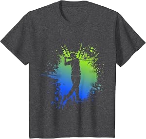 Golf Club Golfer Golfing Kids Boys Men T-Shirt