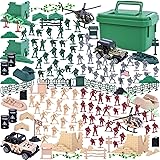 3 otters 115PCS Military Soldier Set, Army Men