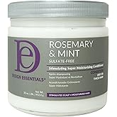Design Essentials Rosemary & Mint Stimulating Super Moisturizing Conditioner for Dry, Thick, or Brittle Hair; Sulfate-Free, S