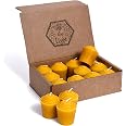 Pure Beeswax Taper Candles — Clean Burn, Natural Honey Glow - image 7