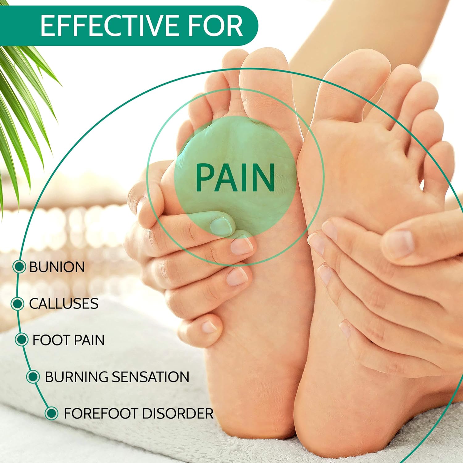 Ball of Foot Cushion Inserts (3 Pairs) - Metatarsal Pads for Men and Women - Foot Pain Relieve Sticky Shoe Pads - Comfortable Anti Slip Shoe Insoles - Shoe Adhesive Pads: Health & Personal Care