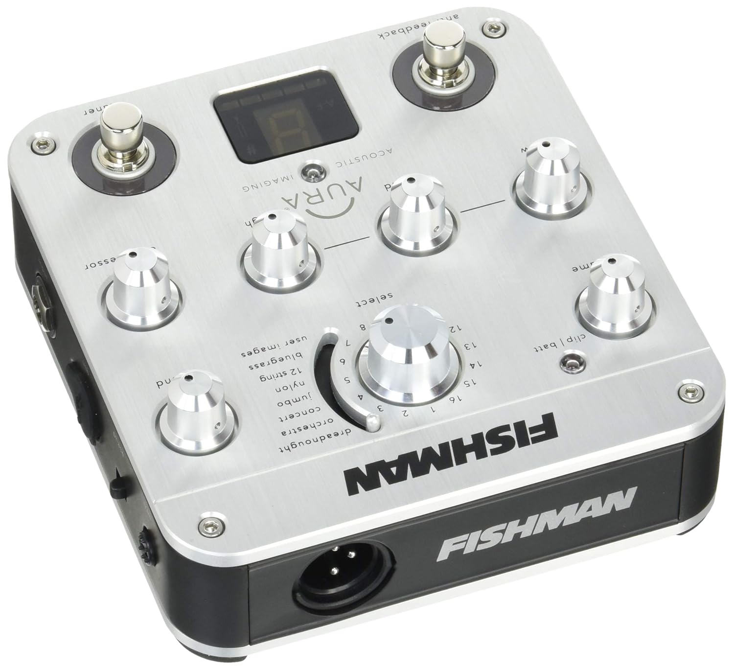 Fishman Aura Spectrum DI Preamp Acoustic Pedal 2860010104765 eBay