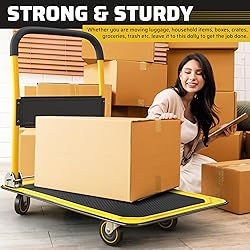 Upgraded Foldable Push Cart Dolly | 660