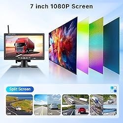 4 Channel Backup Camera for Car Truck Digital