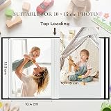 Vienrose Small Photo Albums 6x4 2 Pack Linen Cover 26-Page Holds 52 Pics view 2