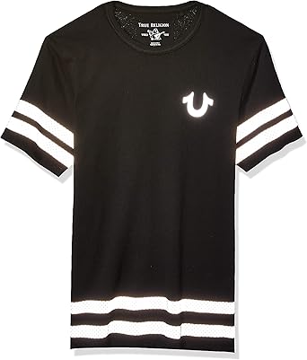 true religion black tee