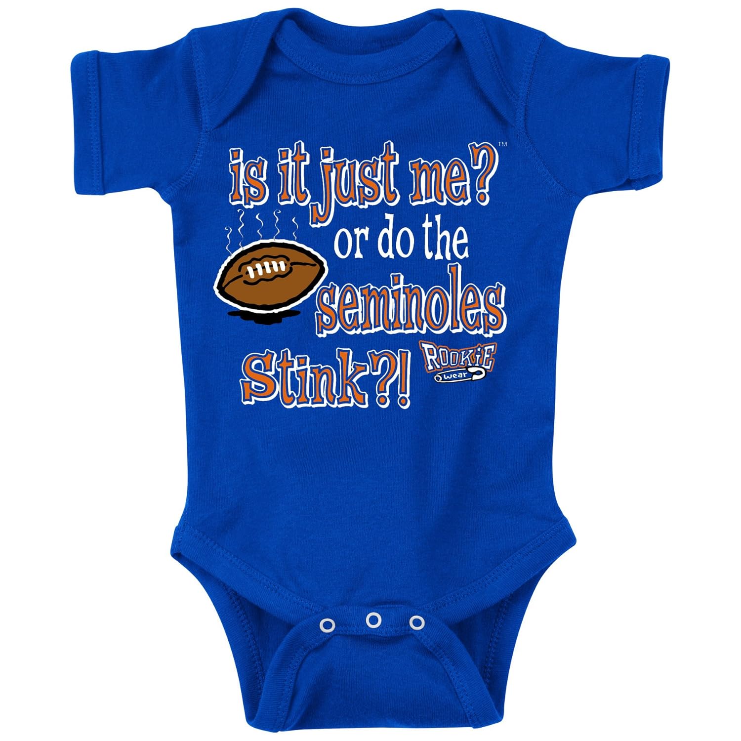 Florida Football Fans.is It Just Me or do The Seminoles Stink!? Blue Toddler Tee (2T-4T) (4T).