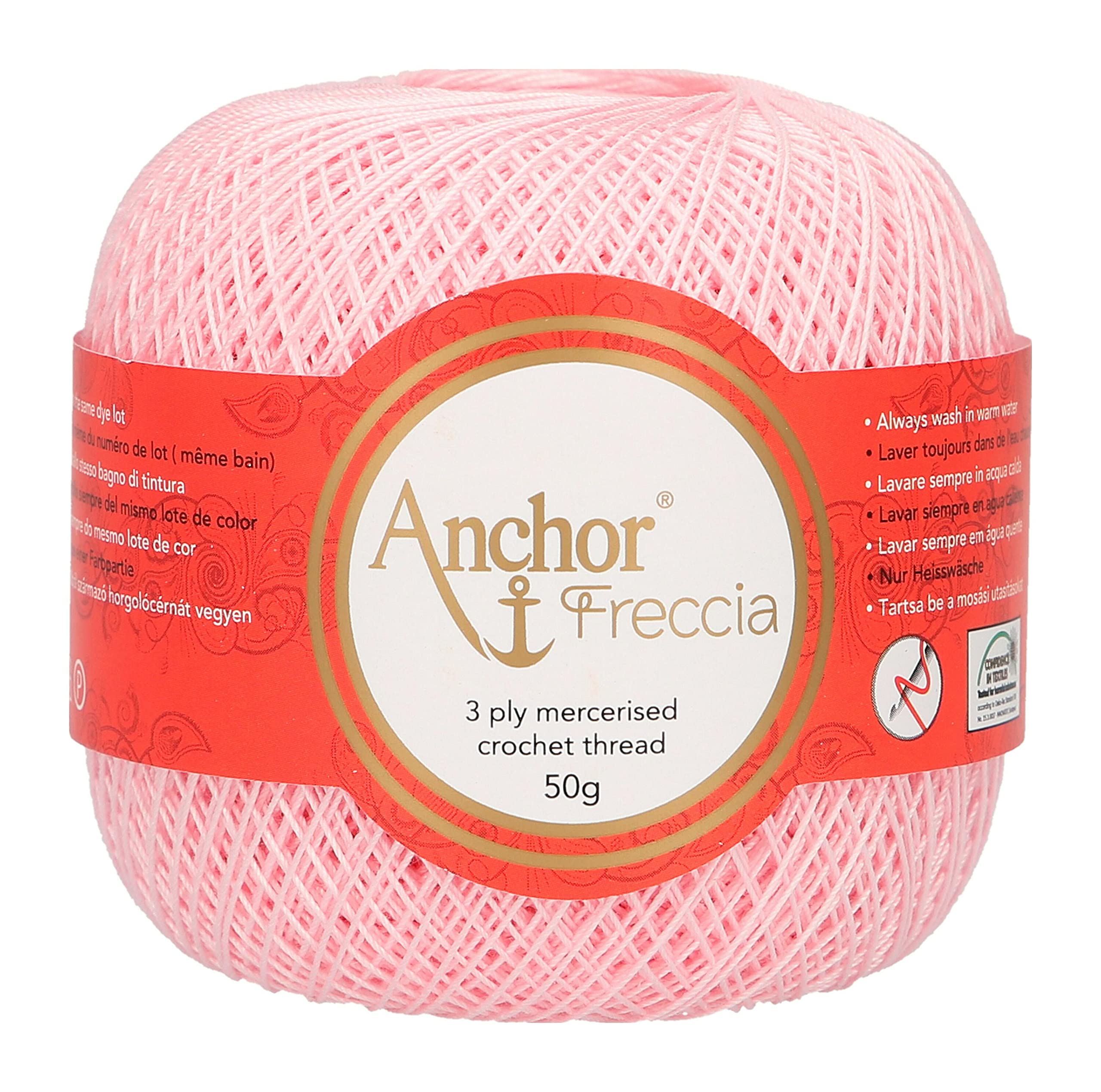 Anchor 4771016-00048 Crochet Yarn, 100% Cotton, 48, Thickness 16, 88 g