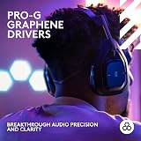 Logitech G Astro A50 X Lightspeed Wireless Headset Base Station Pro-G Graphene view 3