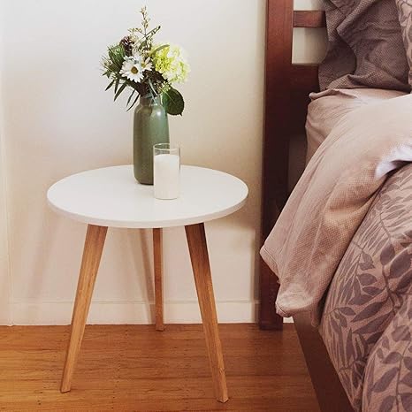 Amazon Com Stndrd Bamboo End Table Mid Century Modern Bedside Nightstand Or Living Room Side Table Set Of 1 Home Kitchen Amazon Com Stndrd Bamboo End Table Mid Century Modern Bedside Nightstand Or Living Room Side Table Set Of 1 Home Kitchen