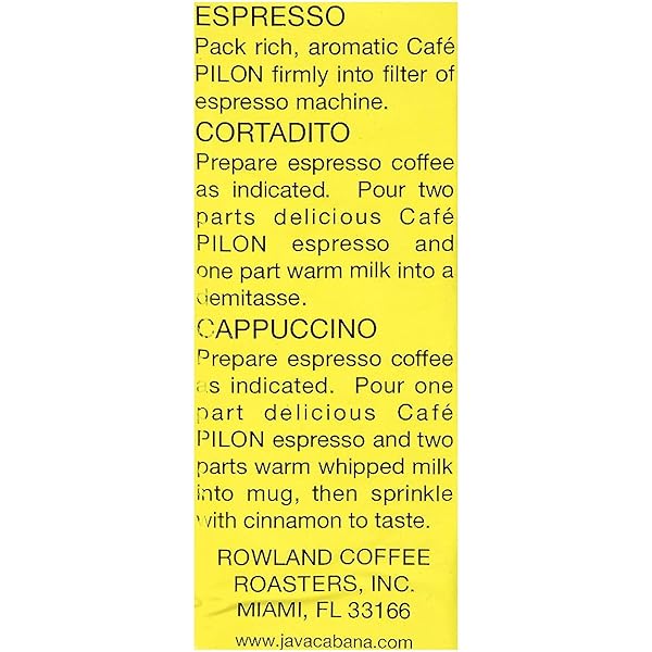 PILON ESPRESSO ARABICA COFFEE 10 OUNCE (PACK OF 4)