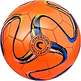 American Challenge Brasilia Soccer Ball – Sizes 5, 4, 3 & 2 – Youth & Adult Training Soccer Ball for Practice, Games & Grass Fields