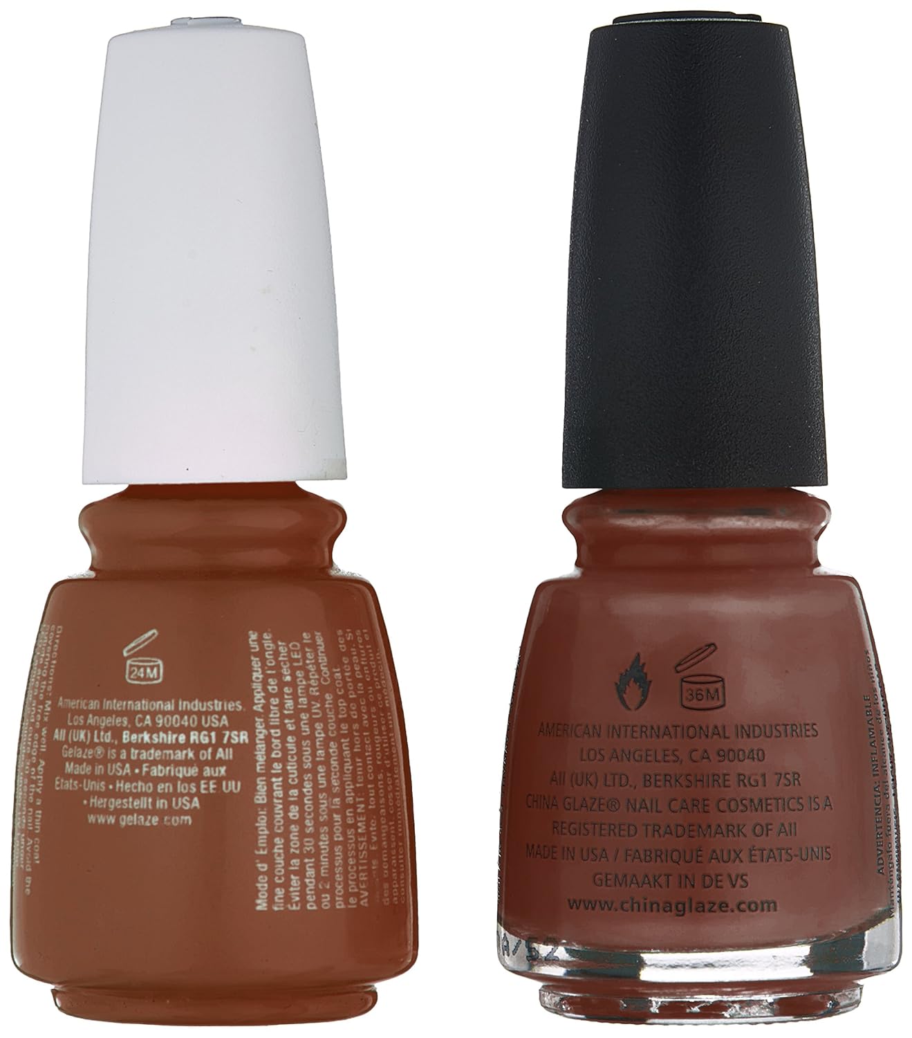 Amazon Com China Glaze Gelaze Tips And Toes Nail Polish Camisole