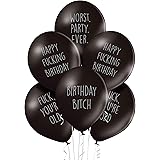 Funny Birthday Decorations 40th 30th Happy FING Birthday Bunting Banner 50th Birthday Premium Quality Party Supplies 21st 