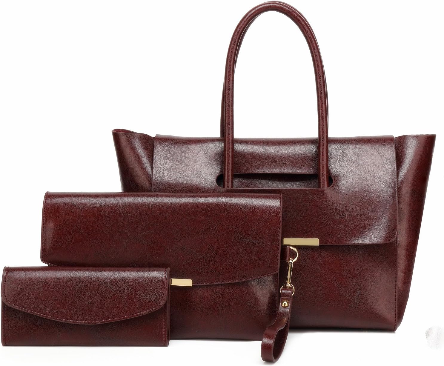 Women Purses and Handbags Shoulder Bag Set for Women 3 PCS Tote Bag Gift Set