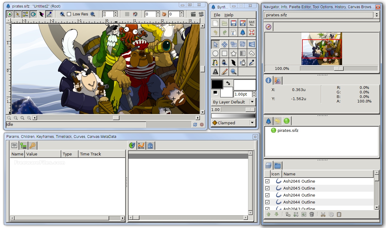 Synfig Studio - 2D Animation Software - Download Version [Download] - Thumbnail 7